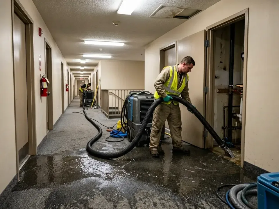 multi-unit-apartment-hallway-f-005 — frequently asked questions, Emergency Burst Pipe Water Extraction & Removal in Boynton…